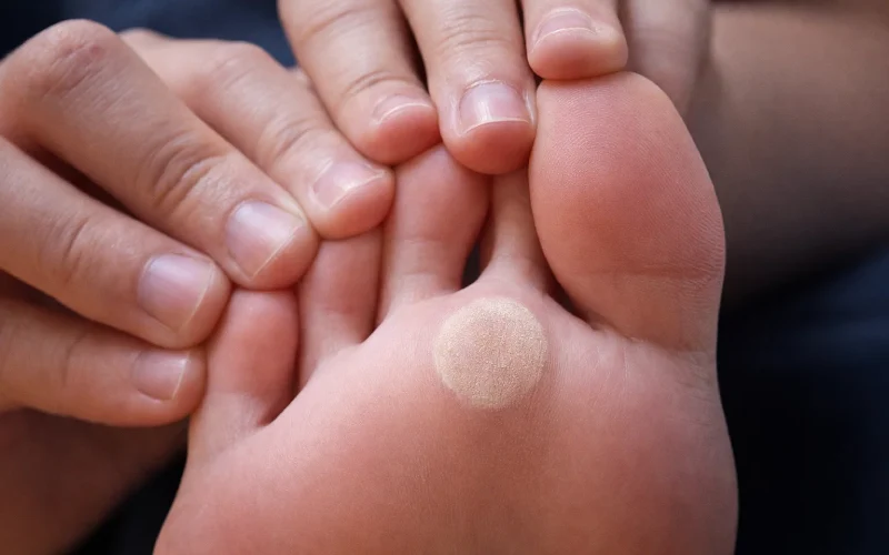 کفش نامناسب باعث ایجاد میخچه می‌شود
