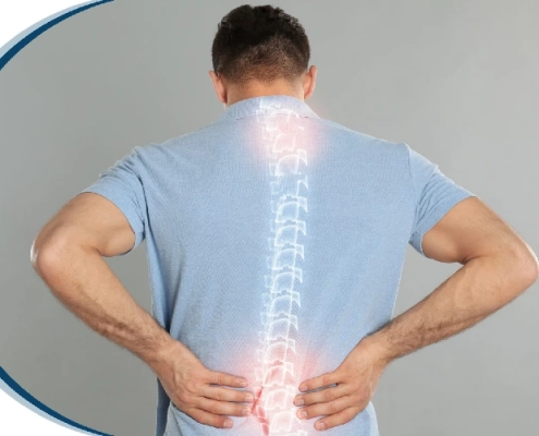 چگونه دیسک کمر روی پاها تأثیر می‌گذارد؟