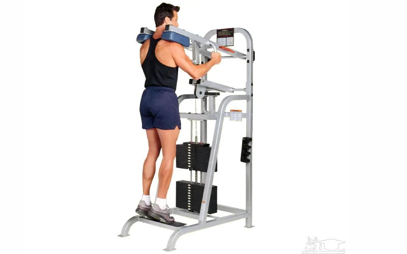 کشش ساق پا ایستاده برای تسکین دردساق پا