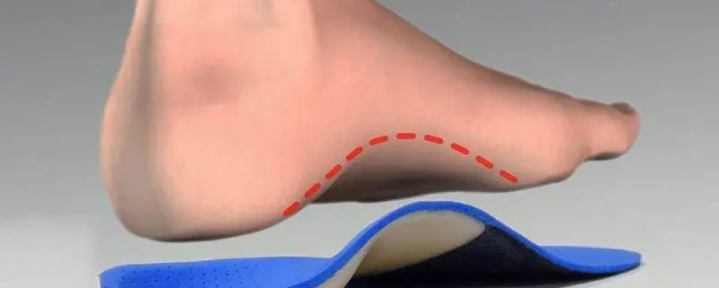 کفی طبی برای پای ضربدری