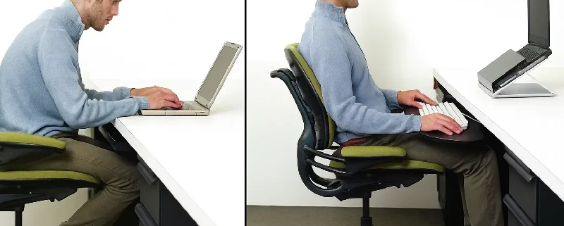 طرز درست نشستن برای افرادی که دیسک کمر دارند